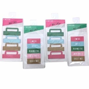 TARGET Page Flags Bookmarks Stationery Planner Scrapbooking Crafting Accessories